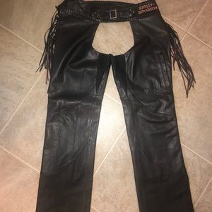 Women Harley Davidson Leather Chaps